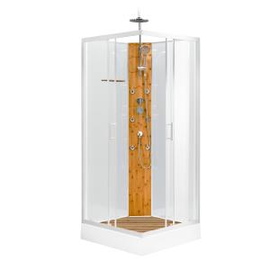 Quality Bathroom Shower Cabins White Acrylic ABS Tray 900*900*225mm wholesale