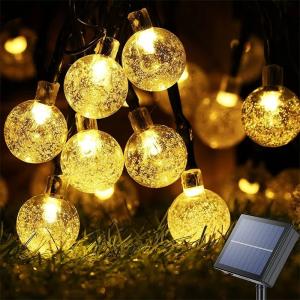 China Monocrystalline Silicon 800mAh Solar String Lights IP65 Waterproof 60 LED on sale