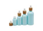 SGS Personal Cosmetic 00ml Bamboo Sample Dropper Bottle