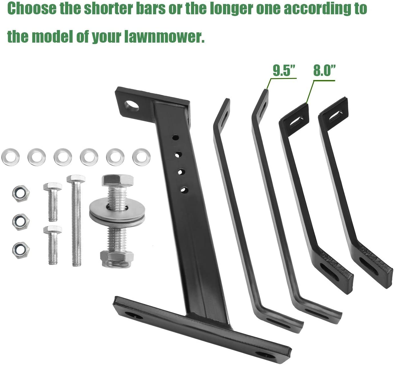 Customized Logo Design Steel Lawn Mower Trailer Towing Hitch for Cub Cadet Pro Hi Hitch