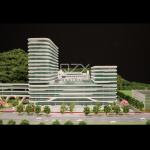 1/500 Guangzhou Chinese Hospital Model Minimalism Style Architectural Physical