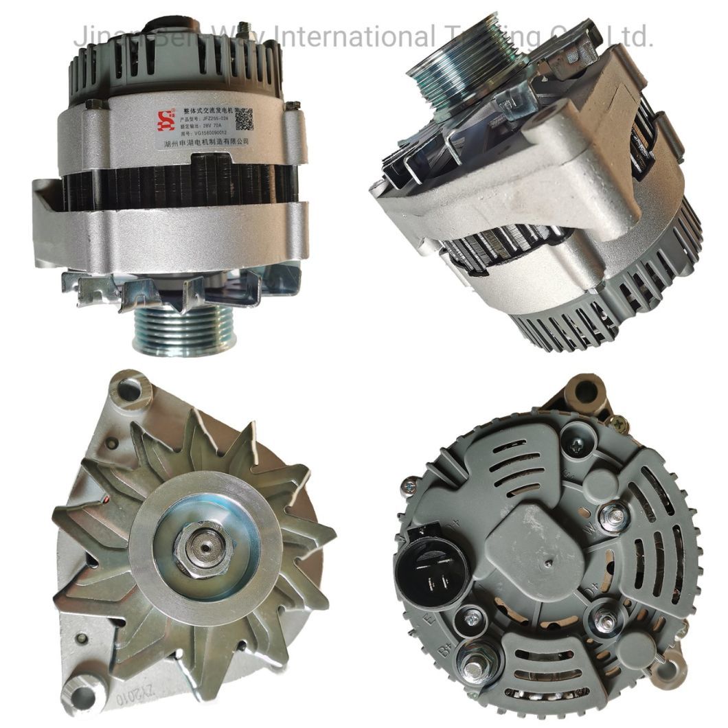 Sinotruk HOWO Truck Parts Truck Spare Parts Engine 28V Alternator Vg1560090012