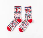 Eco Friendly Ladies Fashion Socks , Breathable Pretty Womens Socks Customized