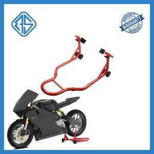 Quality Heavy Duty Pit Sport Bike Stand Painted Steel Motorcycle Brackets wholesale