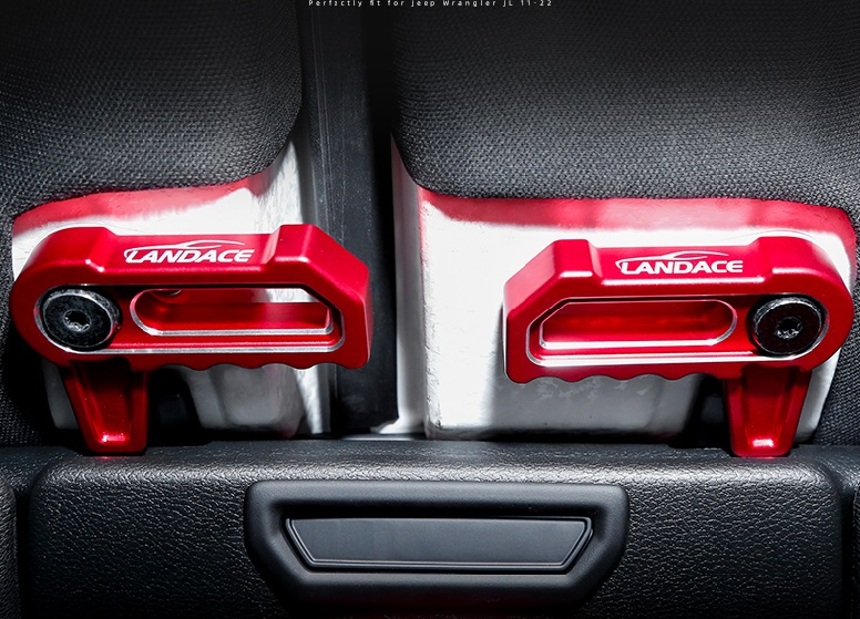 Red Hard-top Roof Removal Switch Handle for JEEP Wrangler JK/JL Hassle-free Removal