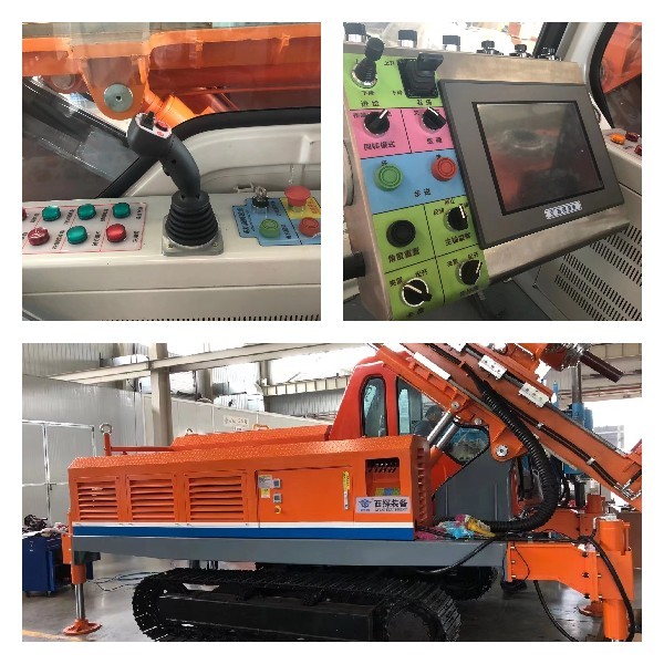 PLC Electronic Control Display Multi-pipe Jet Grouting Drilling Rig for Subfluvial Layer Strengthening in Uzbekistan