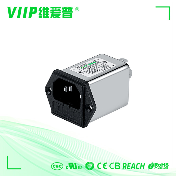 IEC EMI Filter for Temperature Range 25/085/21 and 450g Weight for Applications