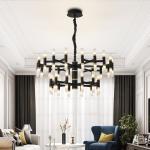 Simple postmodern Model Room LED Pendant Lights Living Room Study sputnik Draven