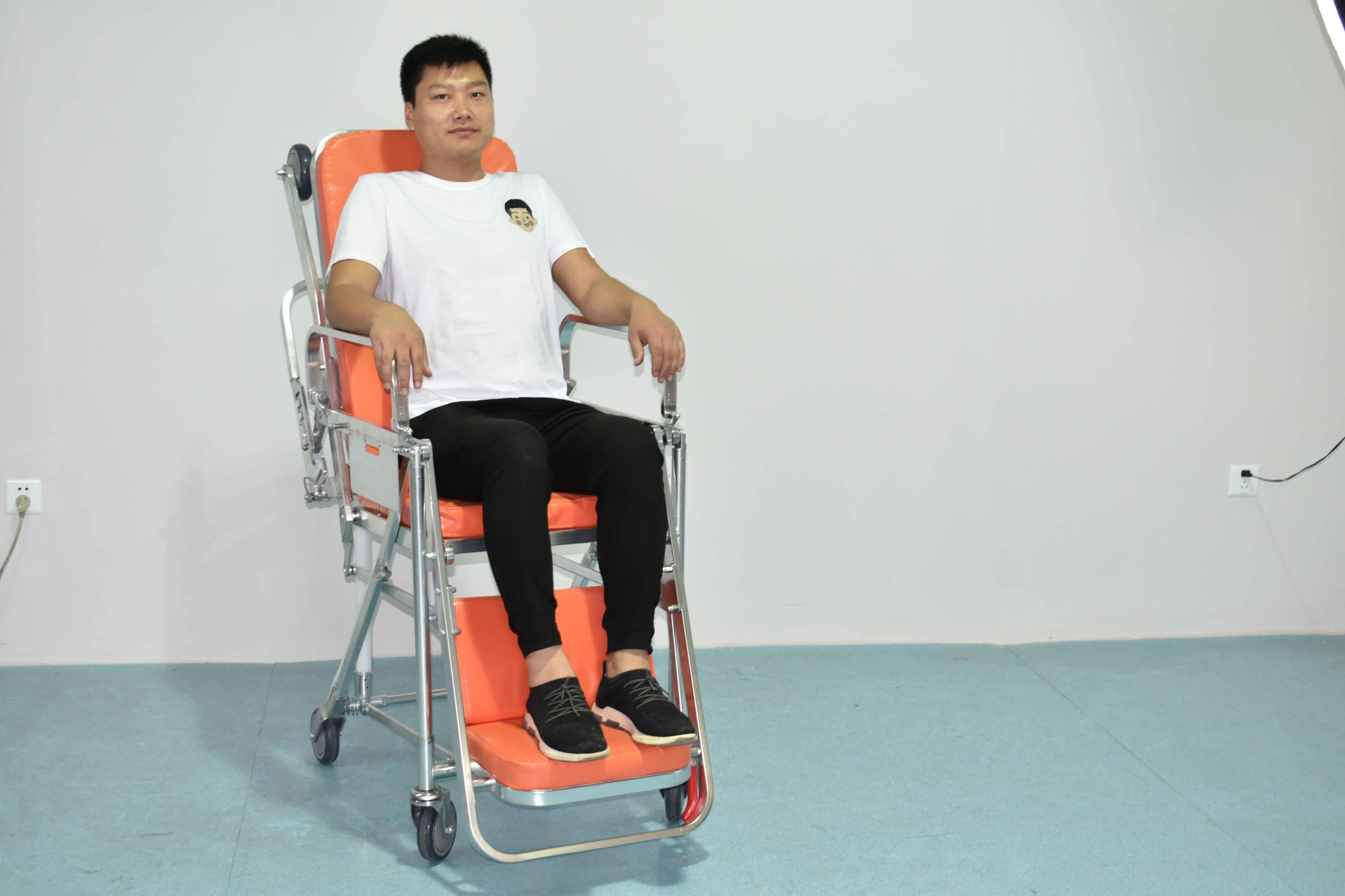 196CM Folding Ambulance Stretcher