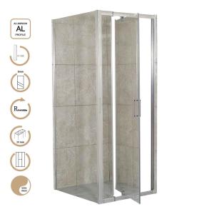 Quality 5mm Glass Pivot Door Shower Enclosure wholesale