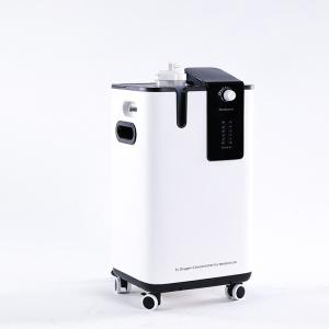 Quality HD Display White Medical Oxygen Concentrator 5 L/min With Cardan Wheel Rotates Freely wholesale