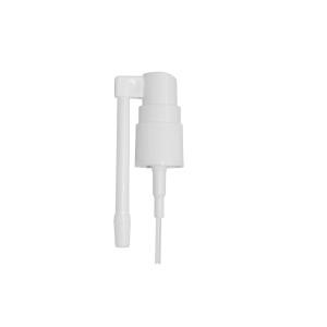 Quality White Medical 18/410 Fine Mist Sprayer Nasal And Throat Sprayer With Rotatable Long Nozzle wholesale