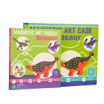 Kids Magnetic Jigsaw Puzzle Dinosaur Book Play Box Toys For Kindergarten
