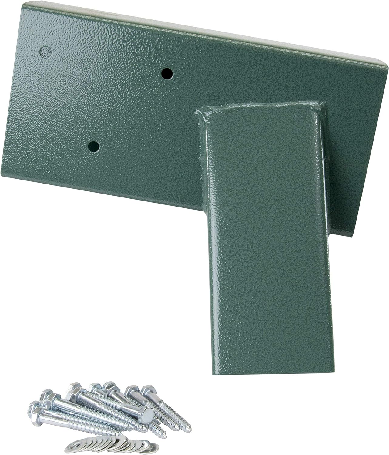 Sturdy Green A-Frame Swing Set Bracket Fits 2 4x4 Legs 1 4x6 Beam - Includes Hardware