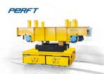 Customized 7T Dragged Cable Power Turning Bogie Car Carry Heavy Duty Rubbish Box