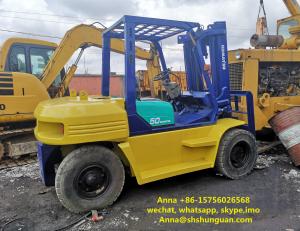 Quality 3t 5t Used Komatsu Forklift FD50 / Diesel Engine Forklift Japan Made wholesale
