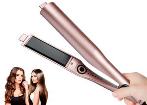 Quality Aluminum OEM 2 In One Straightener And Curler CE ROHS Certification wholesale