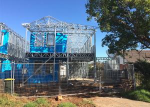 Quality Prefabricated Rural Villa With Light Steel Frame , Quick Assemble Prefab Modular Housing wholesale