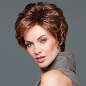 Quality Female Short High Temperature Fiber Wig Lace Front Synthetic Wigs wholesale