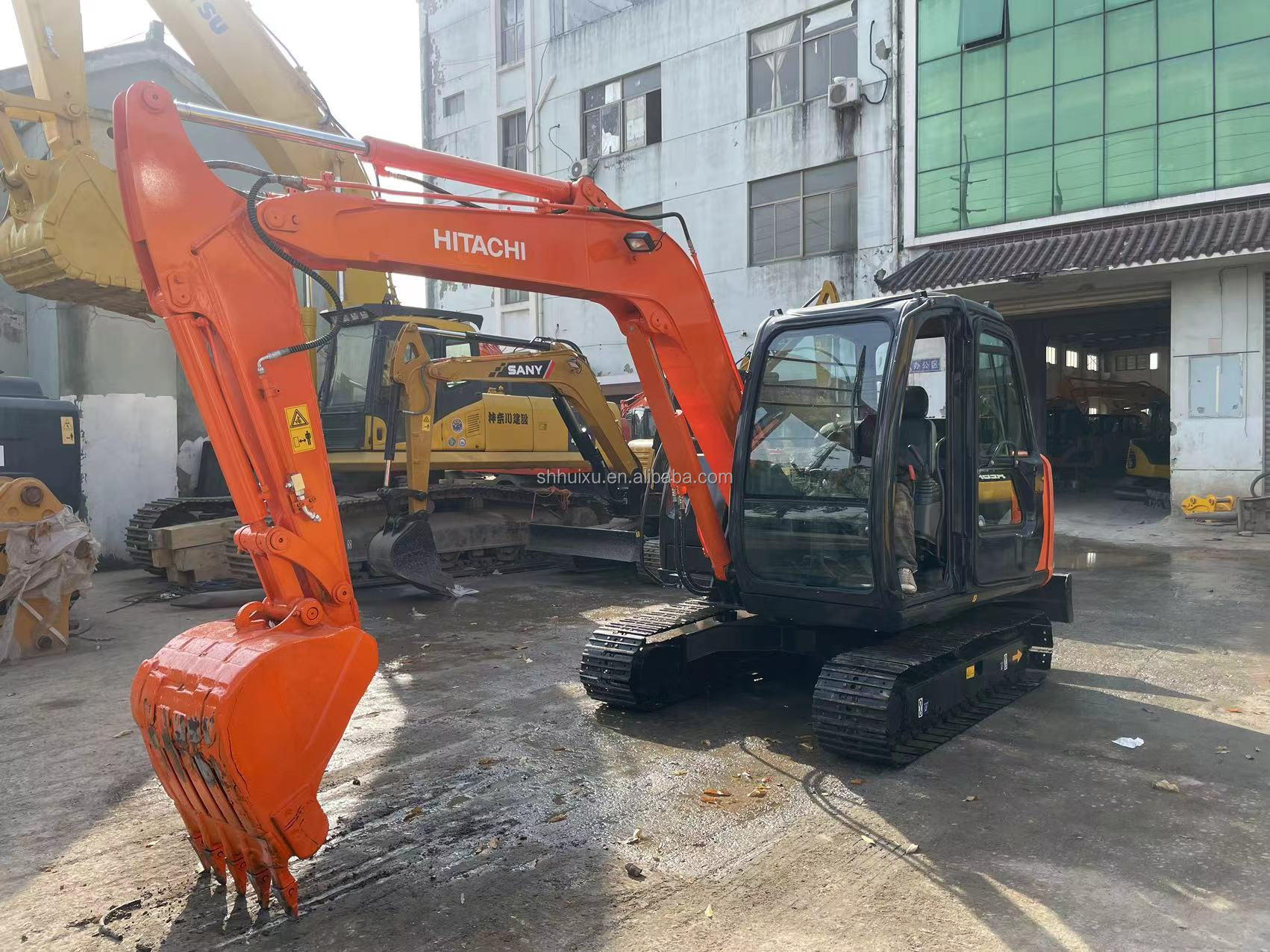 Used Hitachi 55U ZX60 ZX70 ZX120 mini excavator second hand hitachi mini digge 55U for sale
