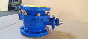 Quality A105+ENP Ductile Iron Ball Valve Flange End For Sewage wholesale