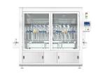 1000ml Chemical Filling Machine Anti Corrosion Automatic Piston Filler