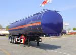 Steel Anti-Corrosion Lining Transport Truck Anton Oil Tank Semi-Trailer for Oil