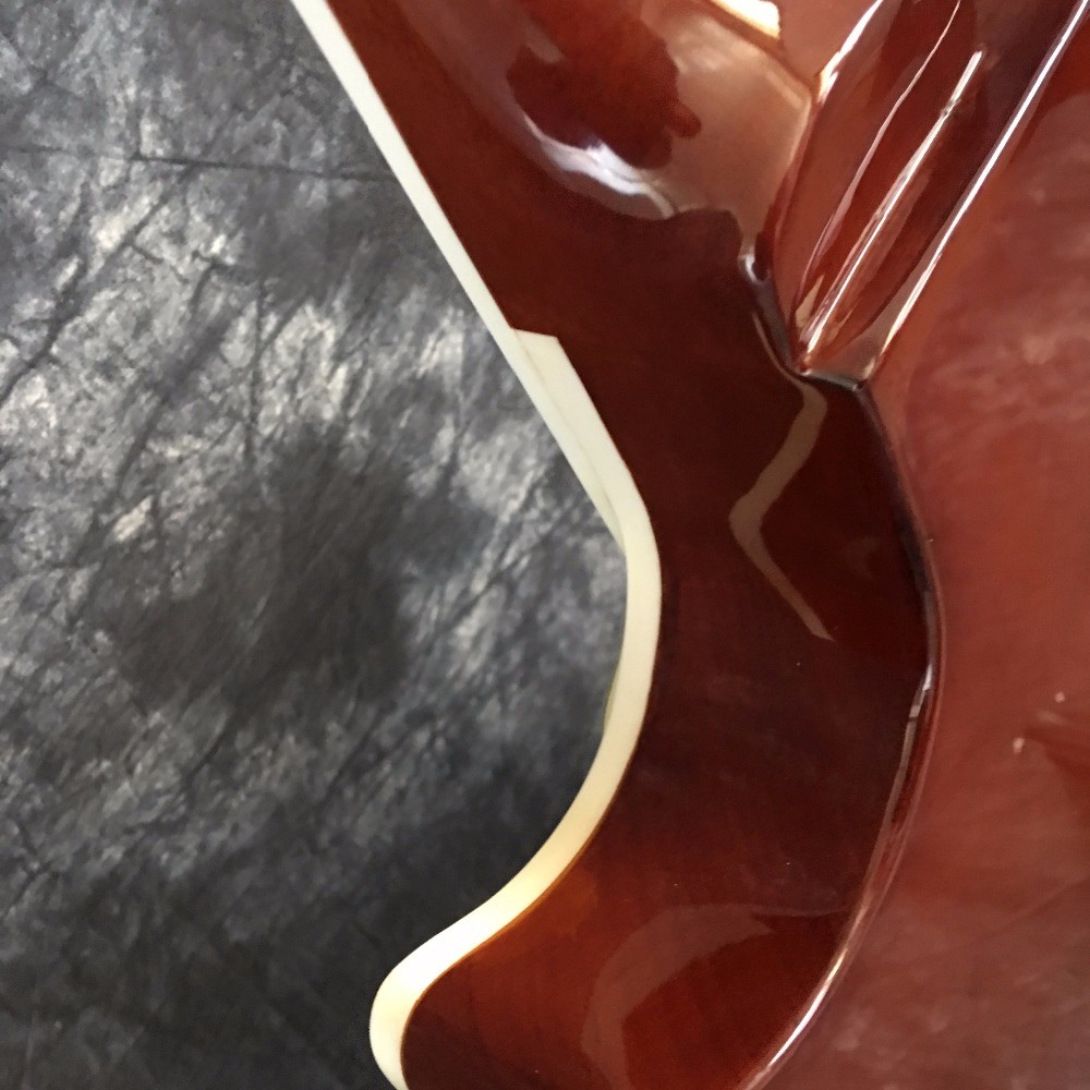Flamed maple top sunburst LP Electric Guitar