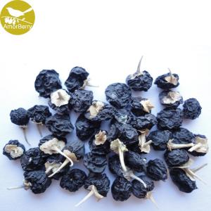 Quality Amorberry Premium Organic Rich Proanthocyanidins Wild Black Goji Berry Dry Lycii Wolfberry wholesale