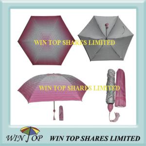 Quality Super Mini 3 Folding Anti UV Pocket Sun Umbrella wholesale