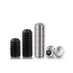 Stainless Steel 304 Hex Socket Set Screw DIN 916 Cup Cone Point for Secure