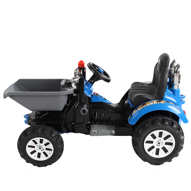 Green Color 6V 12V Children's Electric Ride On Excavator Toy with Motor 390 *1/390 *2