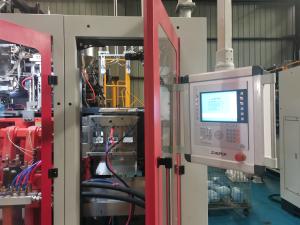 Quality High Speed Lubricant Bottle Extrusion Blow Molding Machine Double Station wholesale