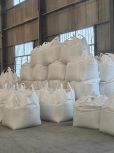 Quality 1 Ton Capacity Circular Fibc Bulk Container Bag With Spout 100% Virgin Polypropylene White Tonne Bags wholesale