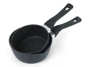 Quality Kitchen Heavy Forged Aluminum 3.4mm Aluminum Milk Pan wholesale