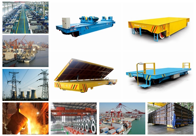 Raw Material Transfer Bogie Explosion Proof Warehouse Automated Handling Vehicle