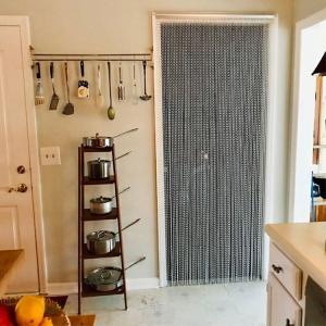 Quality Durable Pure Aluminium Chain Fly Screen Door Fly Screen Curtain Chain Link Curtains Fly Screens wholesale