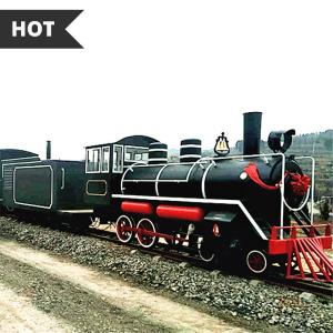 Quality Large Family Tourist Train Rides 4.1×1.7×2.5 M Size Hand Painted Technics wholesale