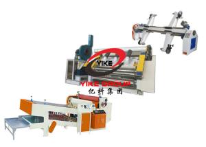 Quality 2 Layer Single Facer Line / 2 ply Corrugated Cardboard Production Line wholesale