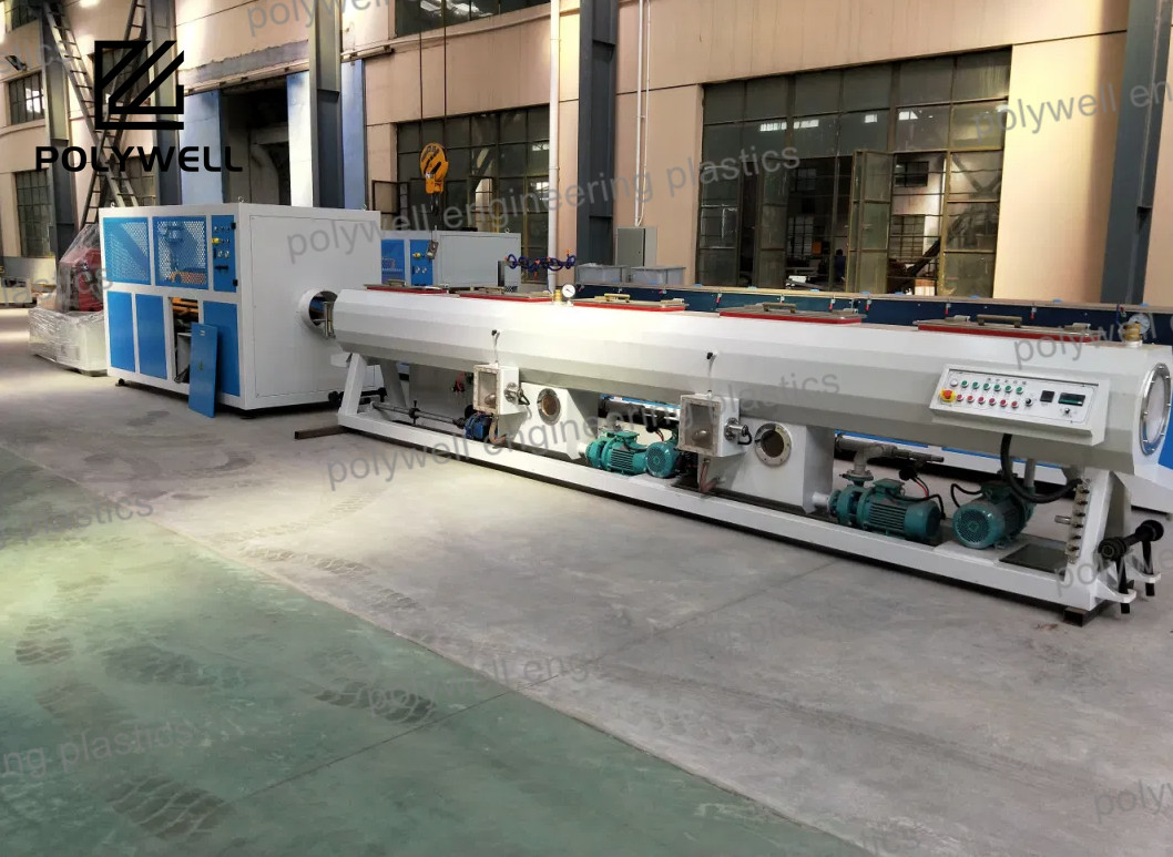 Single Wall Corrugated Pipe Production Line Wide Width HDPE PP PVC 380V