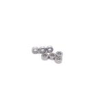Steel Cage Ball Bearing Fingerboard Truck Wheels 1x3x1mm 1.5x4x2mm ABEC7 681 681