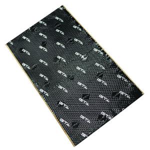 Quality Butyl Rubber Vibration Damping Pads Environmental Protection Automotive Noise Shield wholesale