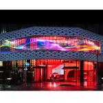 Hanging Glass LED Screen Moistureproof 1000x1000mm Transparent