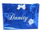 Non Woven Carry Bag , 75g Coated Unwoven Fabric Shopping Bags With Butterfly Bow
