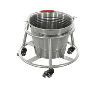Quality Hospital Equipment SUS Removable Medical Kick Bucket On Wheels wholesale