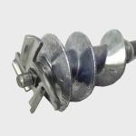 Lost Wax Meat Grinder Replacement Parts , Sand Blast Finish Food Machine Parts