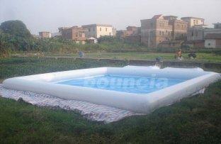 White Square Outdoor Inflatable Water Pool For Water Walking Ball