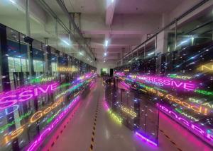Quality Full Color Transparent Rental Outdoor 2500 Nits P3.91 Transparent LED Screen wholesale