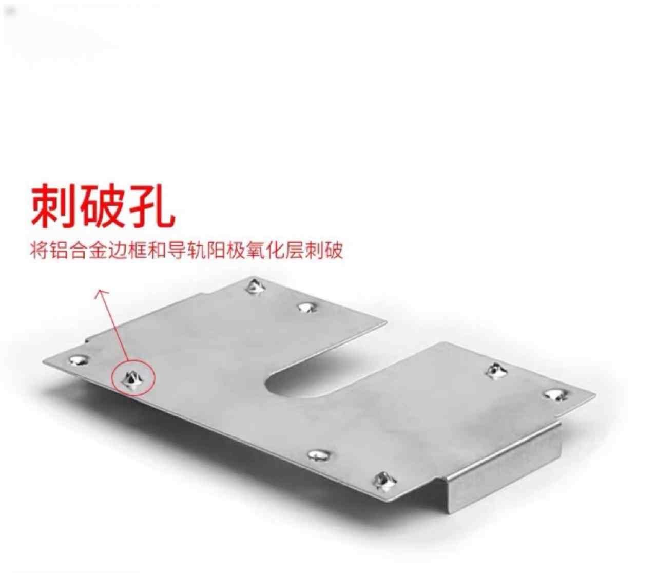 Lightning Protection Double Spike Gasket Photovoltaic Conductive Plate Ground Lug