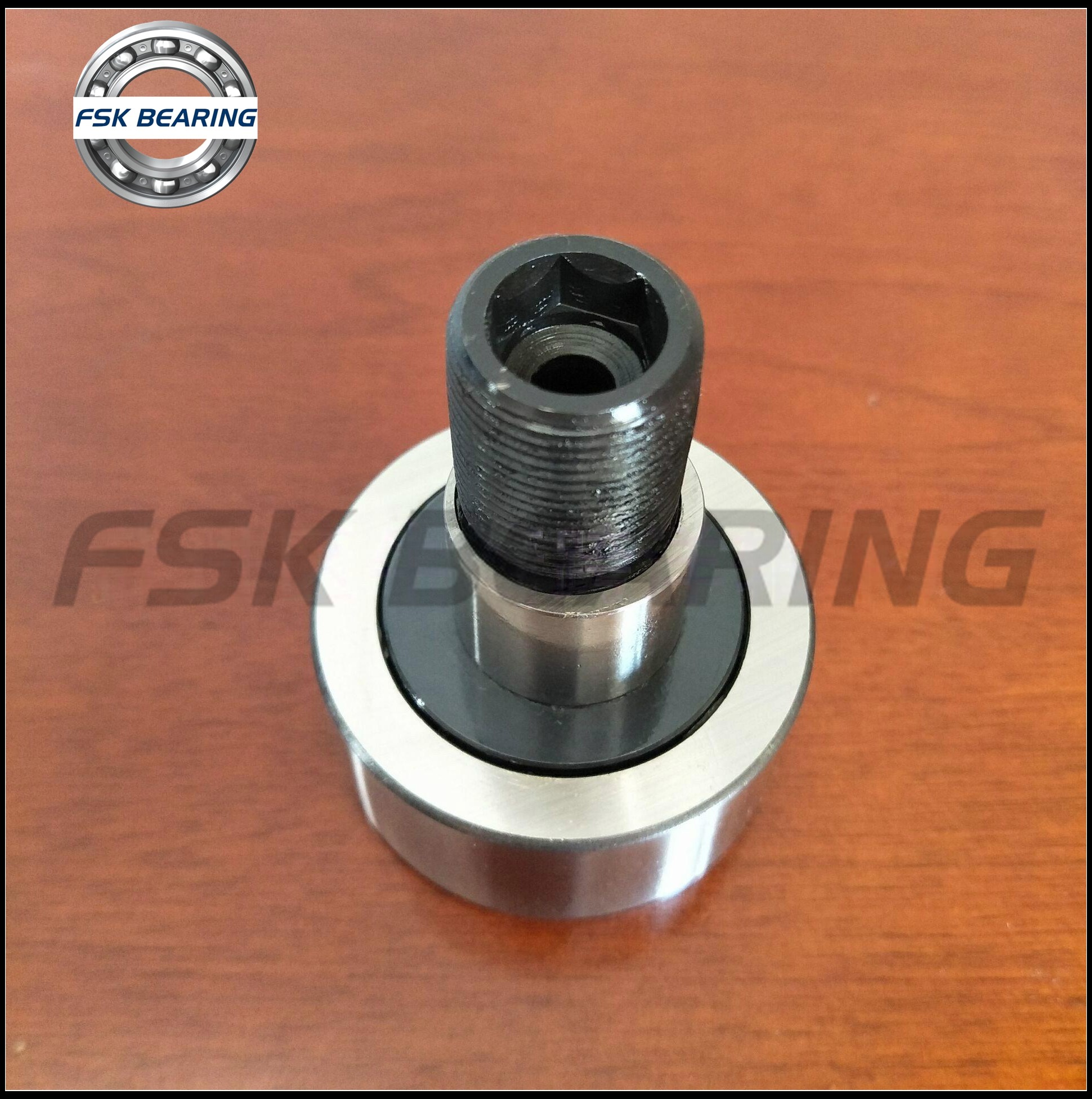 Metric High Wear Resistance CFE10-1 CFE10-1UU CFE10-1BUU CFE10-1B Cam Follower Bearings